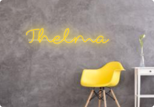 Custom text: Thelma